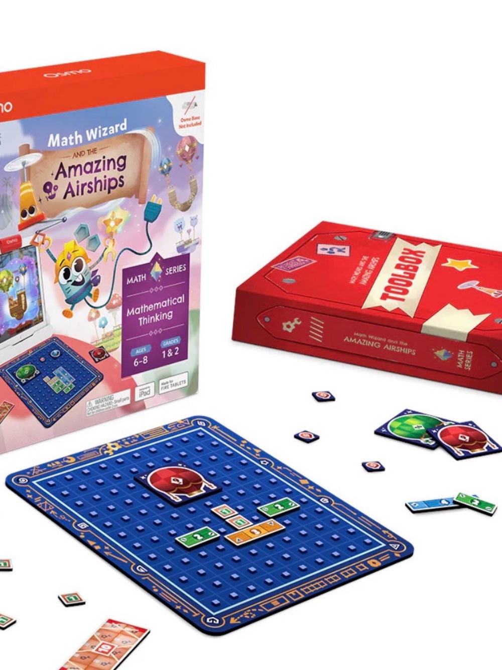 Osmo Math Wizard and the Amazing Airships Toolbox